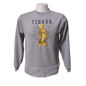 Tigger SweatShirt Women's Small Long Sleeve Disney Store Embroidered Tigger 68